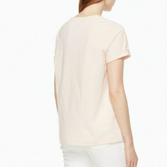 NWT Kate Spade Tee with Fringe Tassels - Picture 2 of 3